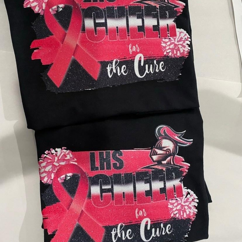 Breast Cancer Awareness Month Cheer Tshirt